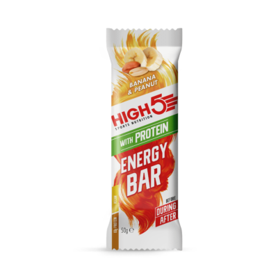 High5 energy bar with protein banana & peanut