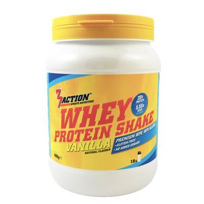 3action whey protein shake